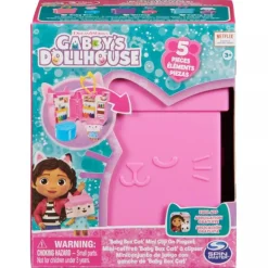 Gabby's Dollhouse Mini Clip-On Lekesett - Baby Box Cat