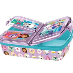 Gabbys Dollhouse Multi matboks med 3 rom