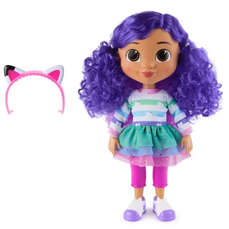 Gabby's Dollhouse Sing & Celebrate Dukke 33cm - Gabby Girl