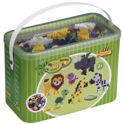 Hama Maxi Perlesett 3000 Perler - Safari Dyr