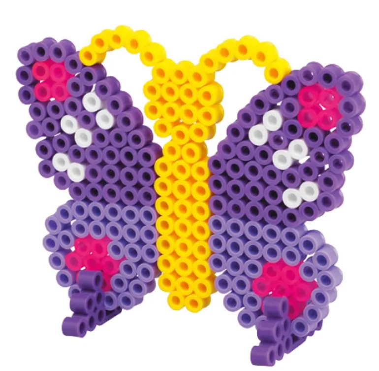 Hama Maxi Perlesett 250 perler - Sommerfugl