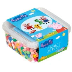 Hama Maxi perlesett 900 perler - Peppa Gris