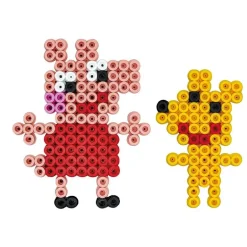 Hama Maxi perlesett 900 perler - Peppa Gris