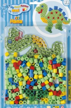 Hama Maxi Perlesett 250 perler - Dinosaur