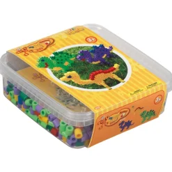 Hama Maxi perlesett i boks 600 perler - Dinosaurer