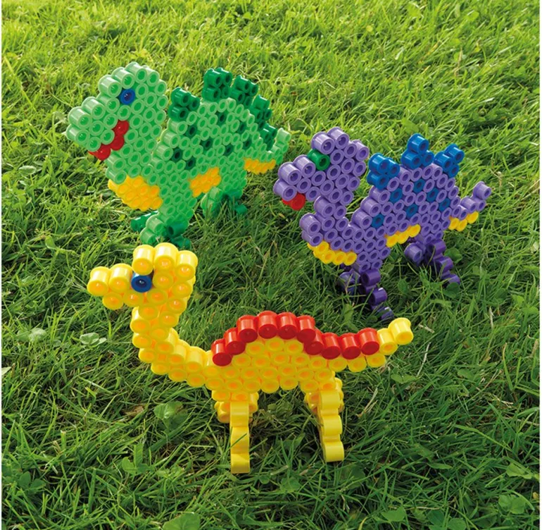 Hama Maxi perlesett i boks 600 perler - Dinosaurer