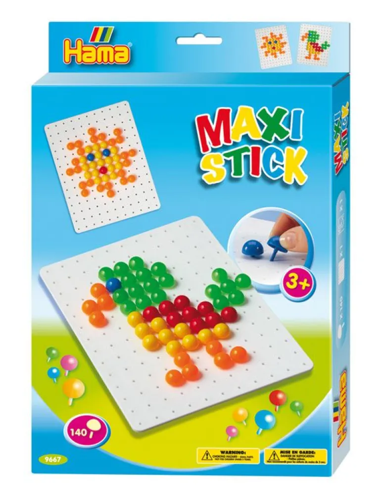 Hama Maxi Stick 140 Stifter - Firkant