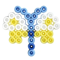 Hama Maxi Stort Perlesett m/ 900 perler og 3 perlebrett