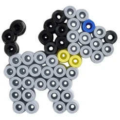 Hama Maxi Stort Perlesett m/ 900 perler og 3 perlebrett