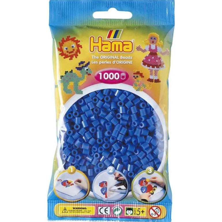 Hama Midi 1000 Perler - Blå 09