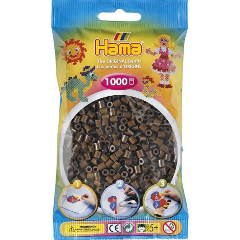 Hama Midi 1000 Perler - Brun 12