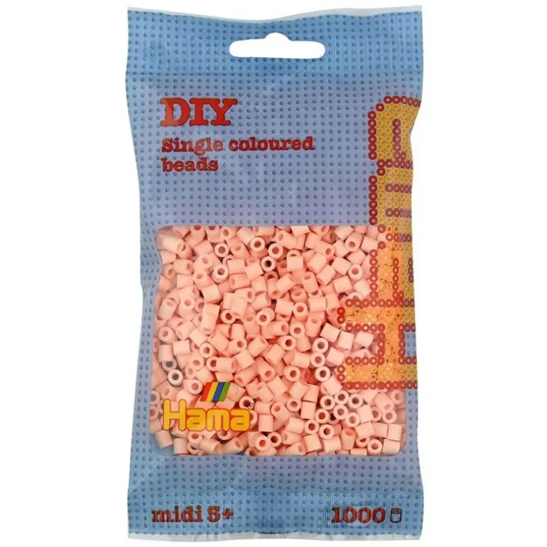 Hama Midi 1000 Perler - Lys Fersken 78