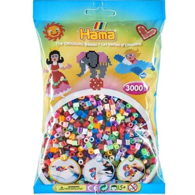 Hama Midi 3000 Perler - Mix 68
