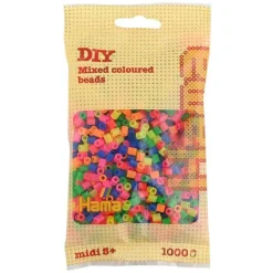 Hama Midi 1000 Perler - Neon Mix 51