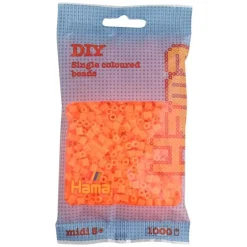 Hama Midi 1000 Perler - Neon Oransje 38