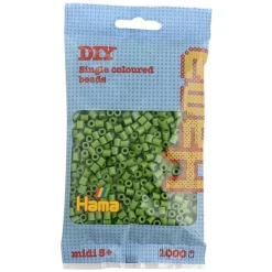 Hama Midi 1000 Perler - Oliven Grønn 84