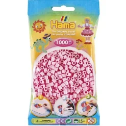 Hama Midi 1000 Perler - Pastell Rosa 95