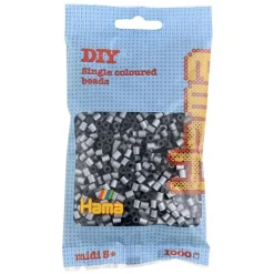 Hama Midi 1000 Perler - Sølv 62