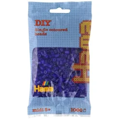 Hama Midi 1000 Perler - Transparent Lilla 24