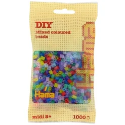 Hama Midi 1000 Perler - Transparent Mix 53