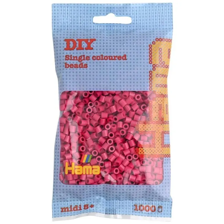 Hama Midi 1000 Perler - Vinrød 29