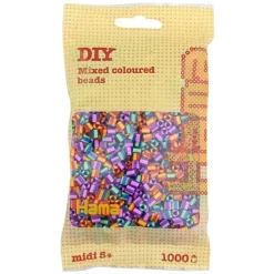 Hama Midi 1000 Stripete Perler - Mix 92