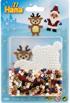 Hama Midi Blisterpakke Jul 450 Perler - Julenisse
