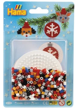 Hama Midi Blisterpakke Jul 450 Perler - Rundt Brett