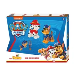 Hama Midi 3D Designs Gaveeske 4000 Perler - Paw Patrol