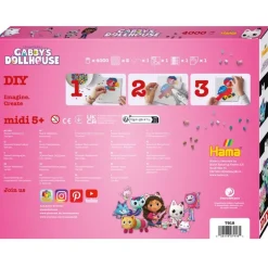 Hama Midi Gaveeske 4000 Perler - Gabby's Dollhouse