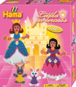 Hama Midi Gaveeske 3000 perler - Prinsesser