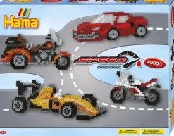 Hama Midi Gaveeske 4000 perler - Raske biler