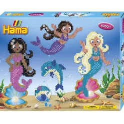 Hama Midi Gaveeske 4000 perler - Havfrue