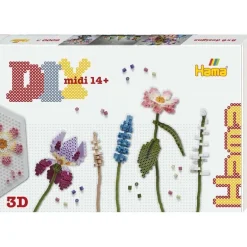 Hama Midi Gaveeske 6000 Perler - Kunst: Bukett