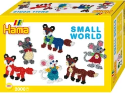Hama Midi Gaveeske Small World 2000 perler - Rev og Mus