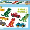Hama Midi Gaveeske Small World 2000 perler - Dinosaur og Bil