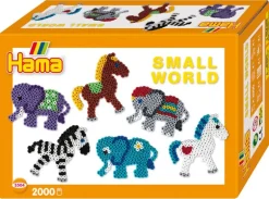 Hama Midi Gaveeske Small World 2000 perler - Ponni og Elefant