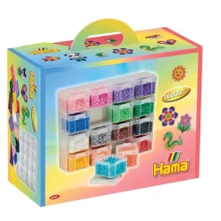Hama Midi Oppbevaringsbokser 16 stk - 16000 perler
