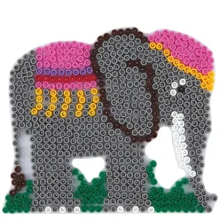 Hama Midi Perlebrett - Elefant