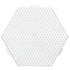 Hama Midi Perlebrett - Medium Hexagonal