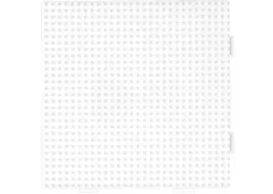 Hama Midi Perlebrett - Stor Kvadrat (hvit)