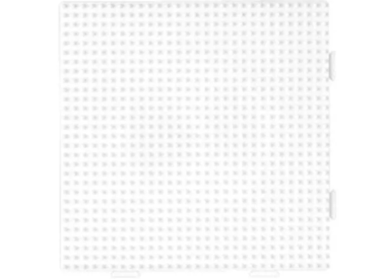Hama Midi Perlebrett - Stor Kvadrat (hvit)