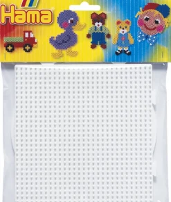 Hama Midi Perlebrett 2-Pakning - Stor Sirkel og Stort Kvadrat