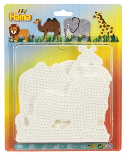 Hama Midi Perlebrett 4-Pakning - Ville dyr