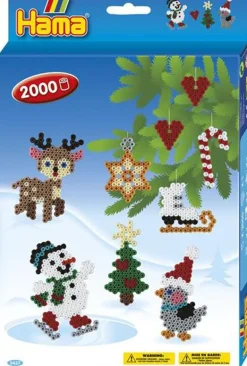 Hama Midi Perlesett 2000 Perler - Juletema