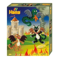 Hama Midi Perlesett 2500 perler - Drager