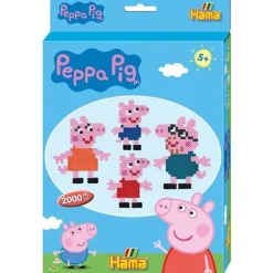 Hama Midi Perlesett 2000 perler - Peppa Gris