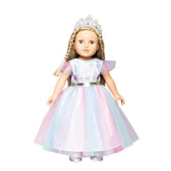 Heless Dukkeklær 35-45 cm - Enhjørning Kjole med tiara