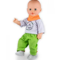 Heless Dukkeklær 35-45 cm - "Foxy" Stripete genser og bukse