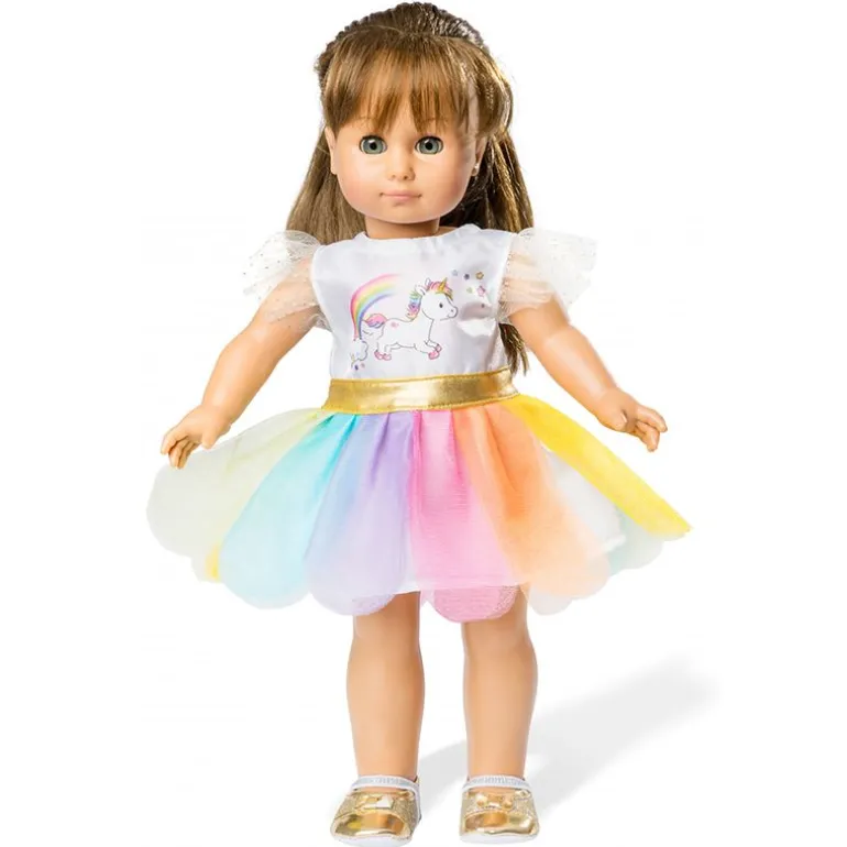 Heless Dukkeklær 28-35 cm - "Henri" Enhjørning Kjole